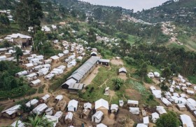 डेमोक्रेटिक रिपब्लिक ऑफ कॉन्गो में विस्थापितों के शिविर 