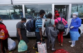 तेगुचिगाल्पा में शरण ले रहे कूबा के शरणार्थी 